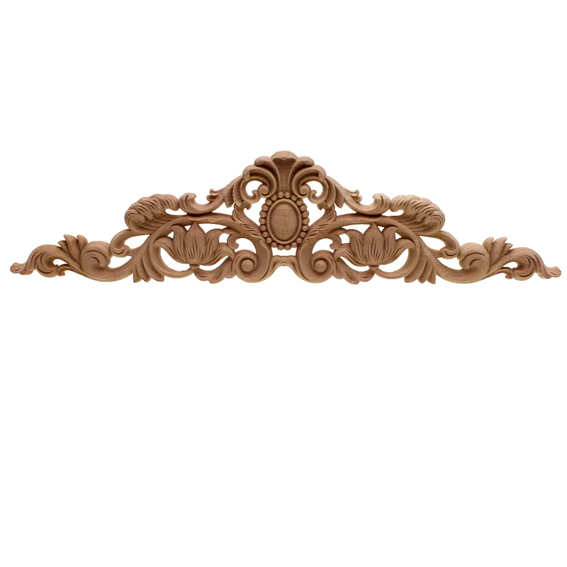 

VZLX Wood Home Decoration Accessories Wooden Cupboard Doors And Windows Small Decorative Floral Applique Mini Crossbow Kawaii