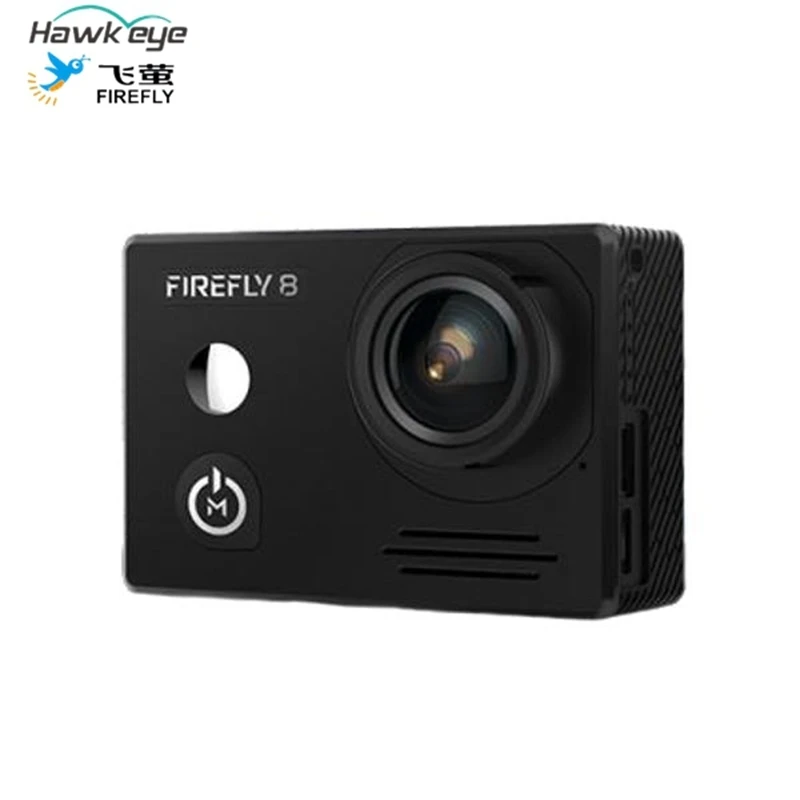 Hawkeye Firefly 8 Action Camera 170 Degree Bluetooth Remote Control WiFi FPV Sports Cam Black for RC Drone Models Quadcopter - Цвет: Black