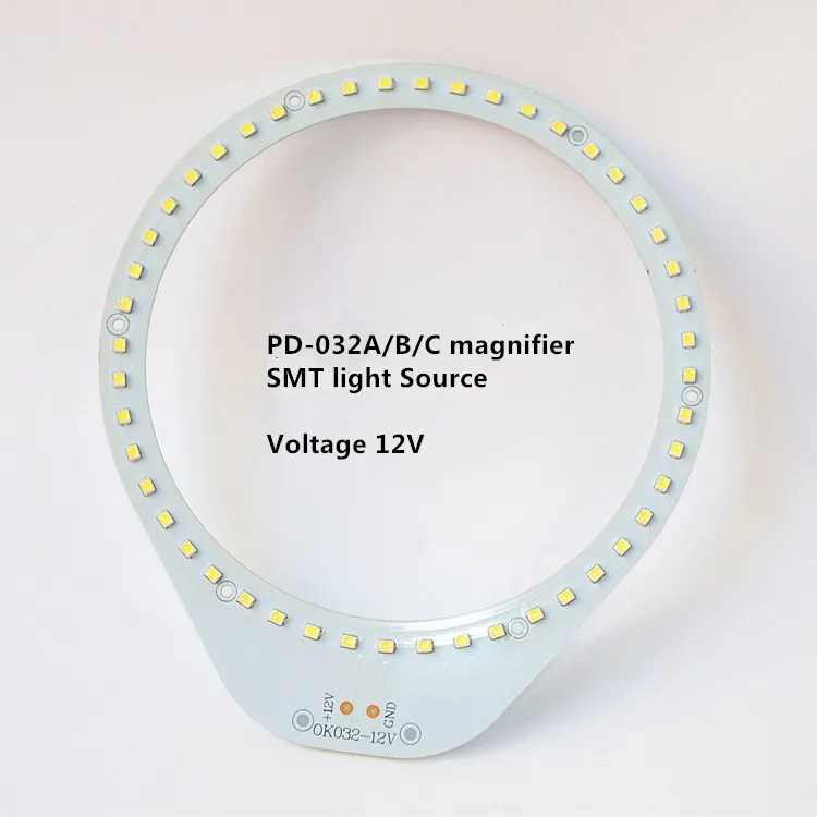 Light source PD-032 аксессуары адаптер питания Лупа в коробке 127 мм Дополнительные линзы источник света Расширенный мягкий стержень 100 мм+ 200 мм аксессуары для освещения - Цвет: Light source