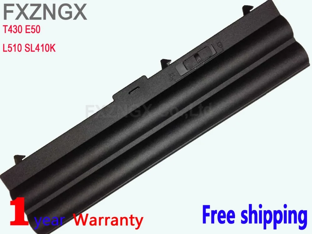 Портативный компьютерный аккумулятор FXZNGX T430 E50 для LENOVO thinkpad L430 E420 E520 T420 T510 W530 T430i