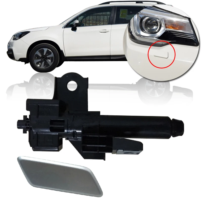 CAPQX headlight washer nozzle and cover For Subaru legacy 2015 2016