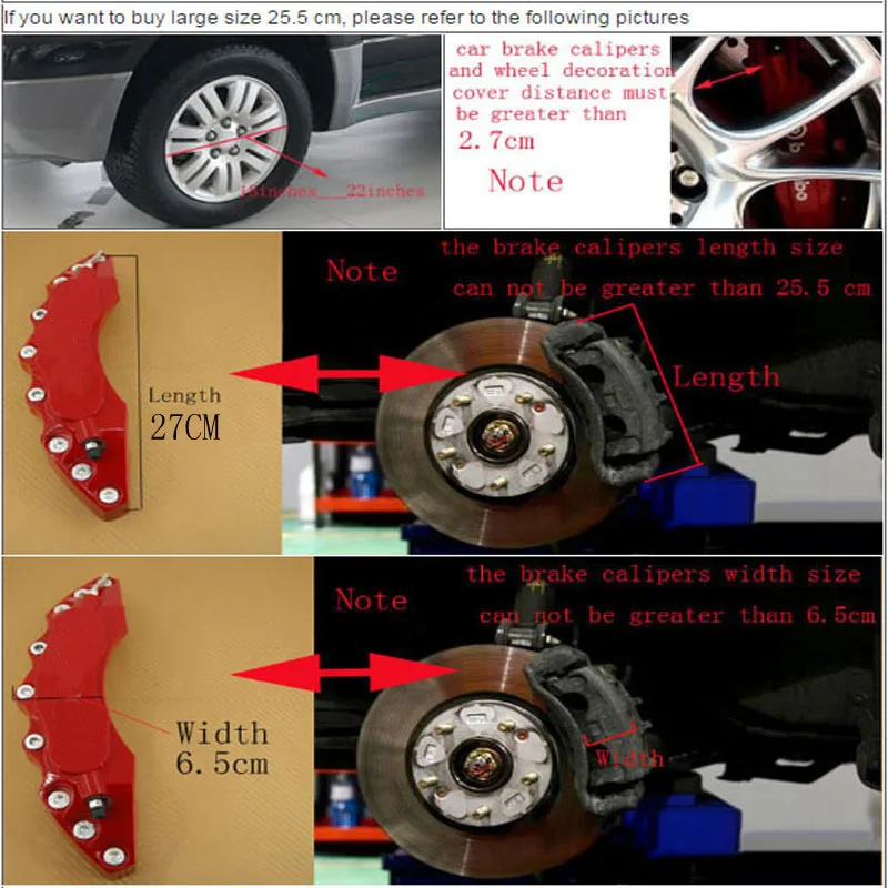 KUNBABY SilverBrake суппорт крышка модель из АБС-пластика 3 сиденья логотип стайлинга автомобилей украшения для Seat Leon Ibiza Altea Cordoba Толедо