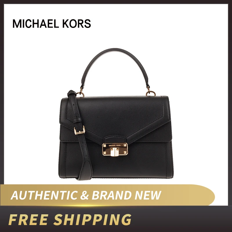 Оригинальная и брендовая новая женская сумка Michael Kors простая кожаная Элегантная