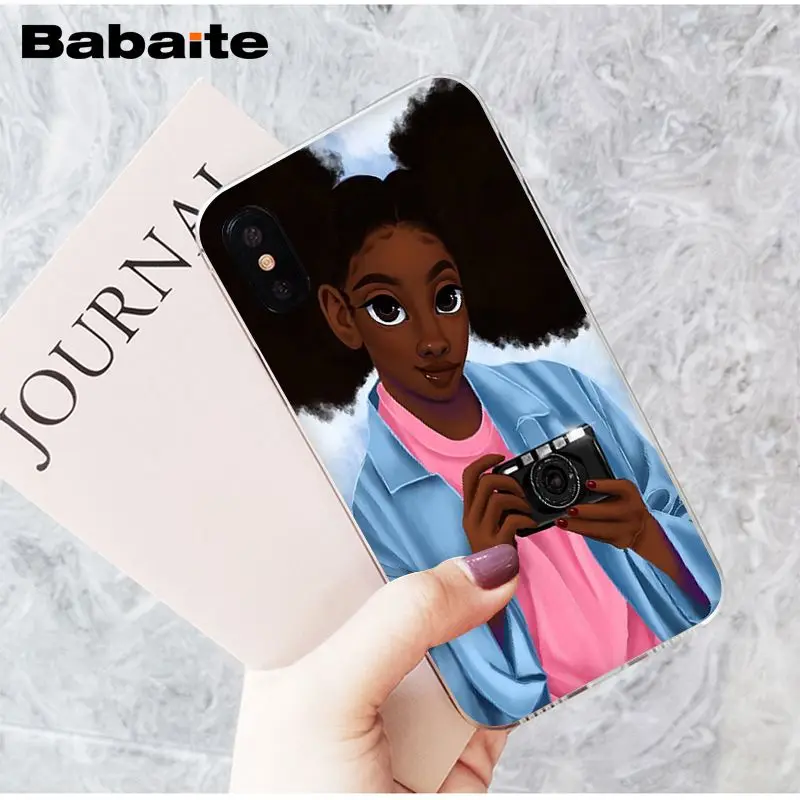 Colorful art african girl Printing