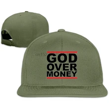 DACHEN Adut God On Money Snapback Бейсболка сетчатая шляпа шляпы от солнца черные(1