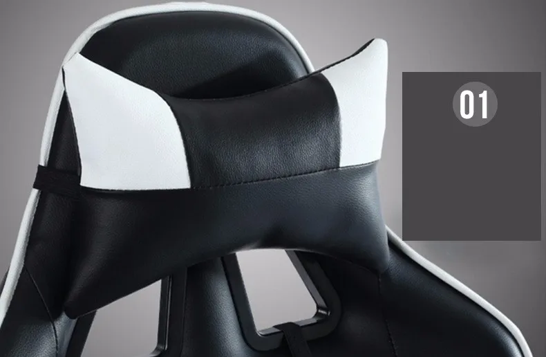 Супер мягкие интернет-игровые компьютерные стулья Досуг лежа Дома Офисное Кресло эргономичного дизайна регулируемый по высоте кресло кресла