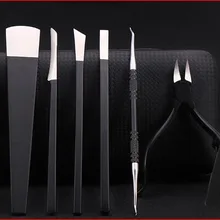 ПРОФЕССИОНАЛЬНЫЙ НОГ триммер комплект 8 комплектов триммер для ногтей Nail Clipper инструмент ножницы для ногтей