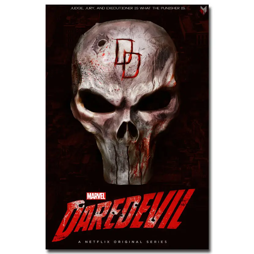 

MQ106 Daredevil Superheroes Season 2 TV Series Print Hot New Art Poster Top Silk Light Canvas Home Decor Wall Picture Printings