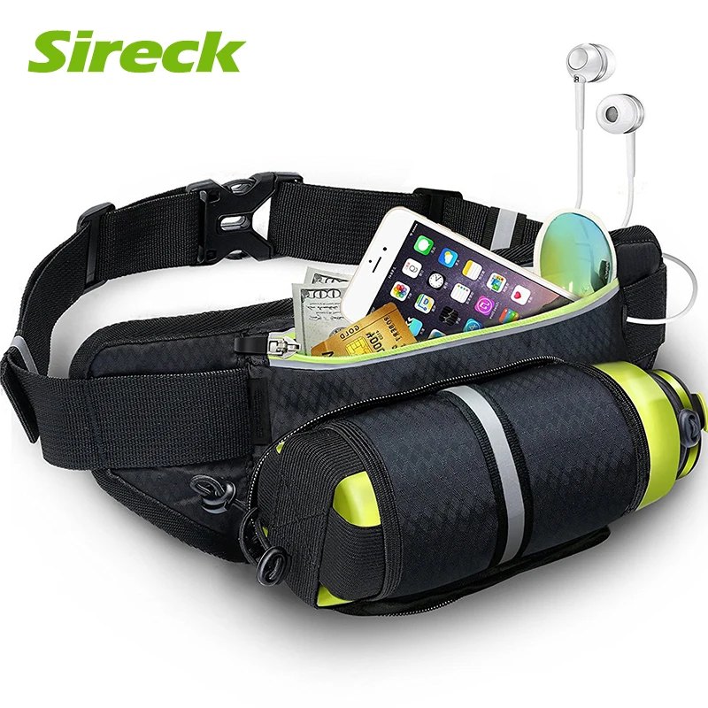 Sireck Cycling Bag Men Women Belt Jogging Bicycle Accessories Pack Gym
