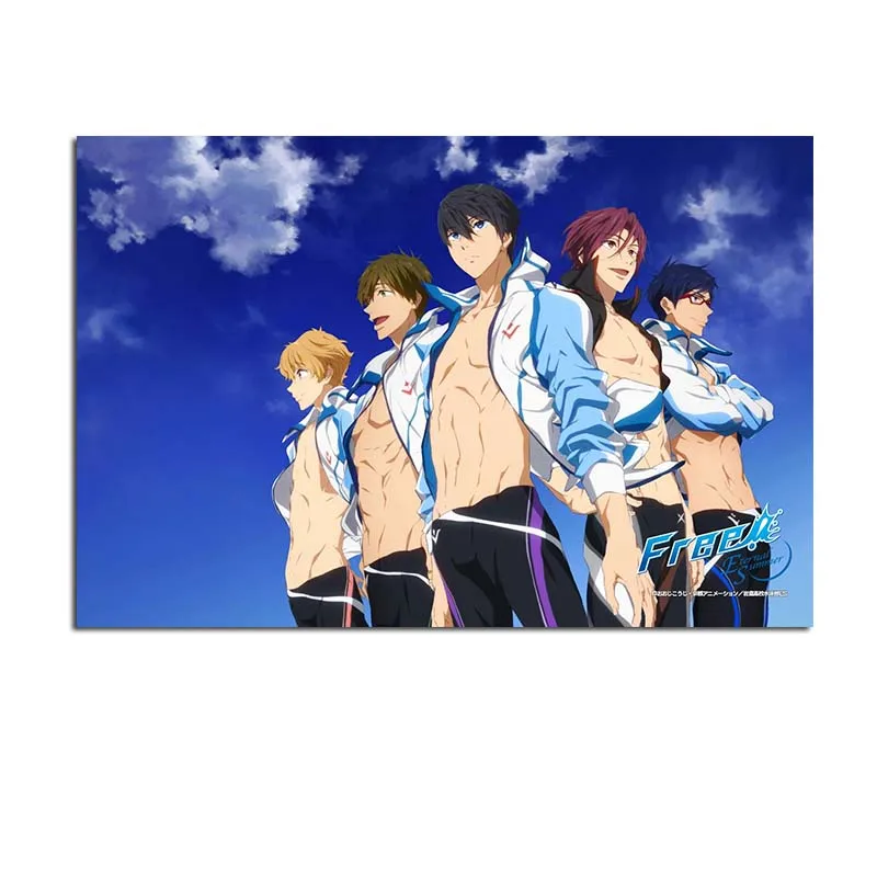 IWatobi swim Club плакат настенный стикер домашний декор для спальни украшение комнаты Аксессуары для детских комнат - Цвет: 5