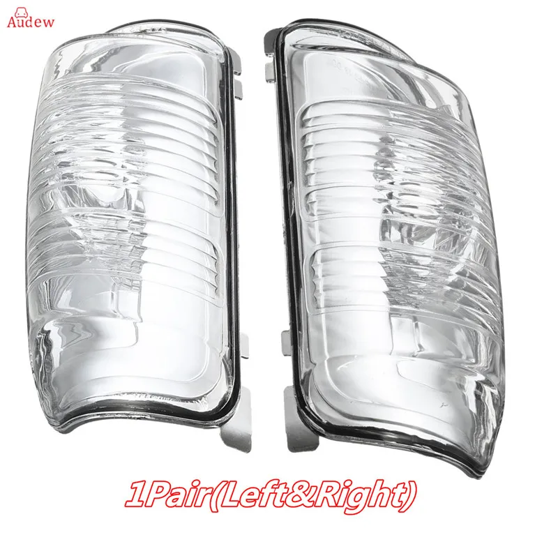 Ford Transit MK8 Lente Indicador De Espejo De Ala Puerta Derecho claro O//S 2014 2019