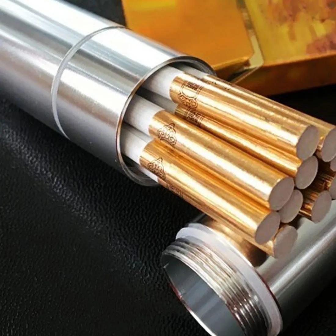 top Portable Mini Cigarette Case Aluminum alloy Cigarette Case With