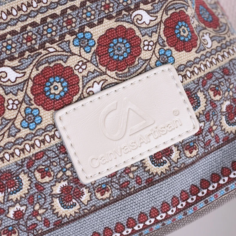 Женская сумка мессенджер Canvasartisan повседневная Холщовая Сумка через плечо в ретро