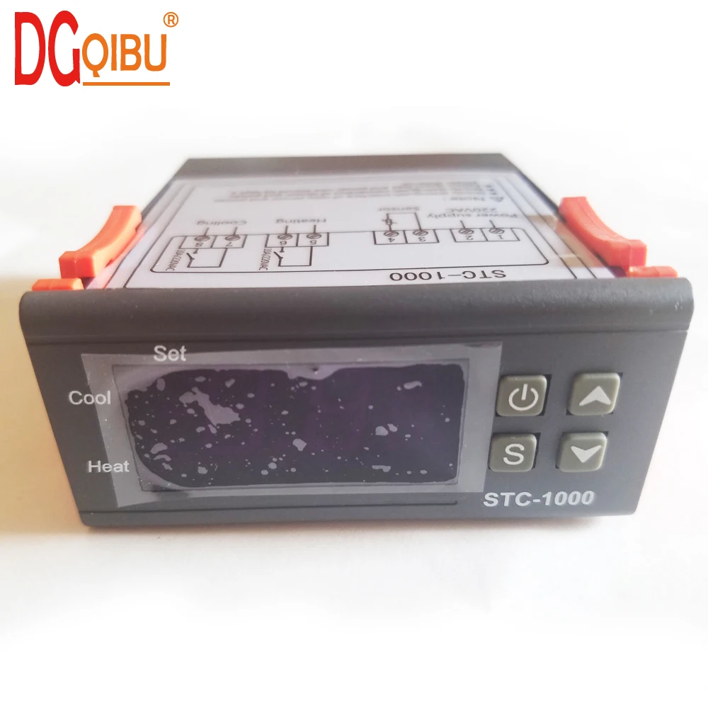 

2019 Real Stc-1000 Two Relay Output Led Digital Temperature Controller For Thermostat Incubator 110v/10a With Heater And Cooler