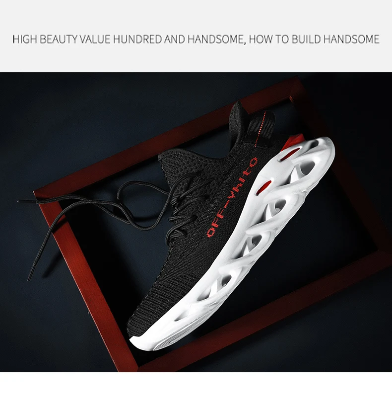 New Trend Fashion Track Shoes Simple Style Men's Casual Shoes Cheap Men's Sneakers Comfortable Breathable Running Sports Shoes Z