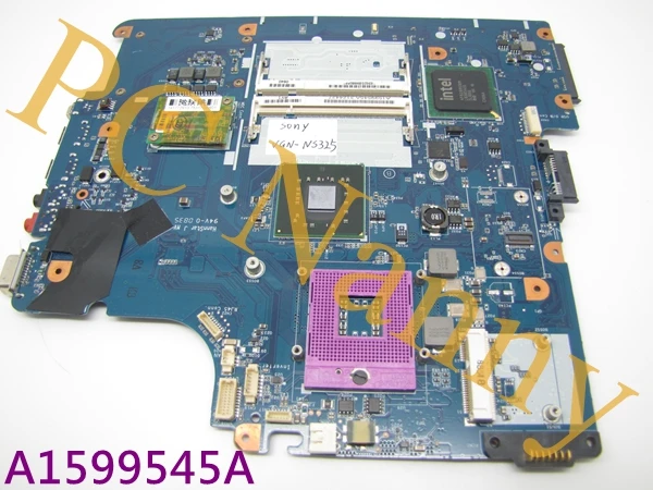 

For SONY VAIO VGN-NS10L MBX-202 LAPTOP INTEL MOTHERBOARD A1599545A + Free CPU Fully working Grade A
