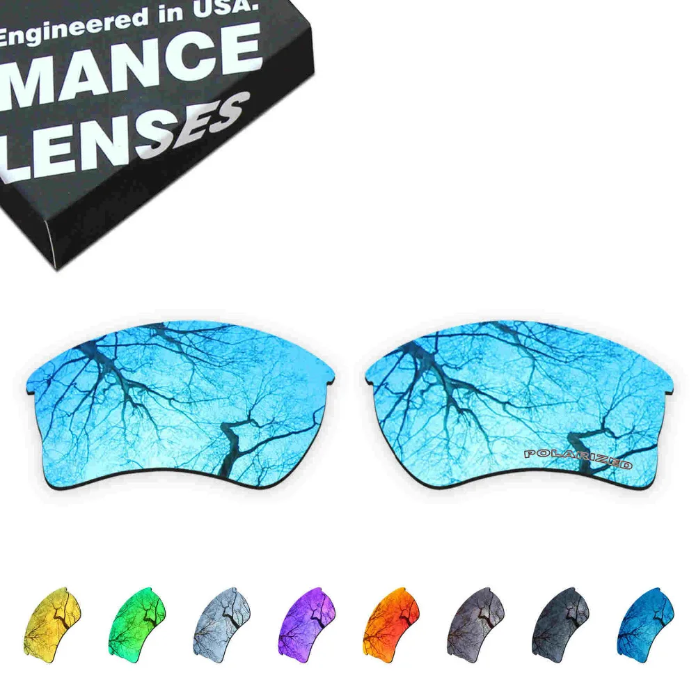 

Millerswap Resist Seawater Corrosion Polarized Replacement Lenses for Oakley Quarter Jacket Sunglasses - Multiple Options