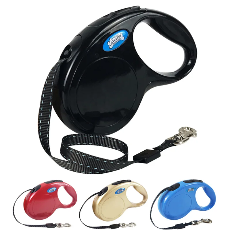 

Automatic Retractable Dog Leashes Leads Reflective Leash For Small Medium Large Dogs Outdoor Walking Running Training