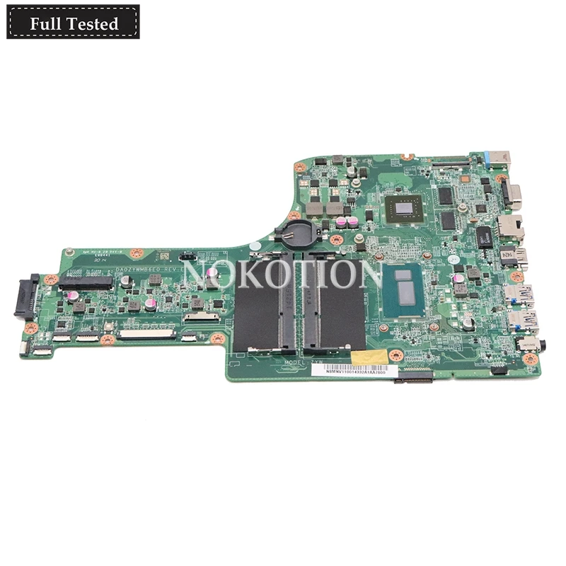 NOKOTION For font b Acer b font ASPIRE E5 771G Laptop Motherboard DA0ZYWMB6E0 REV E NBMNV11001