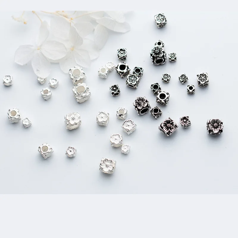 Round Frost Metal Spacer Beads Seamless 3mm 4mm 5mm 6mm 8mm 10mm 12mm