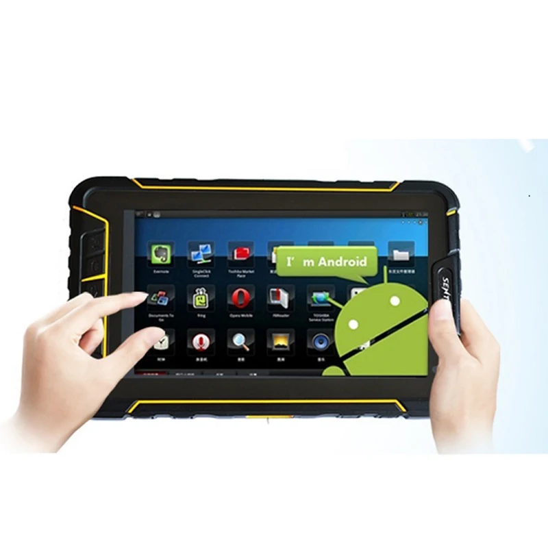 Промышленный Прочный планшет Android PC со сканером штрих кода LF NFC RFID UHF Reader 4G WIFI GPS