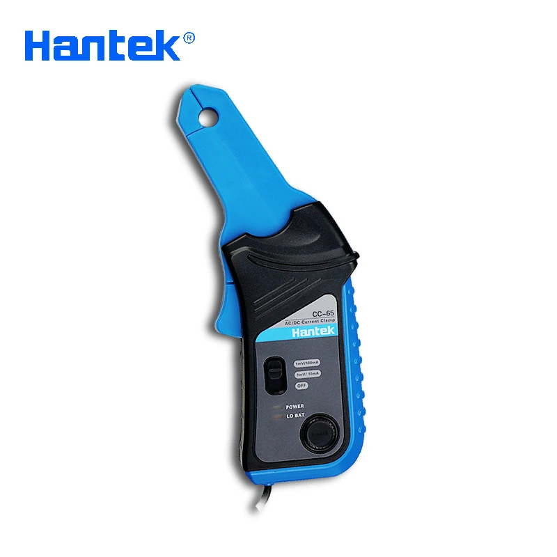 

Hantek AC/DC Current Clamp current probe current sensor with BNC plug CC-65 cc-650 20kHz Bandwidth 1mV/10mA 20 mA ~65A