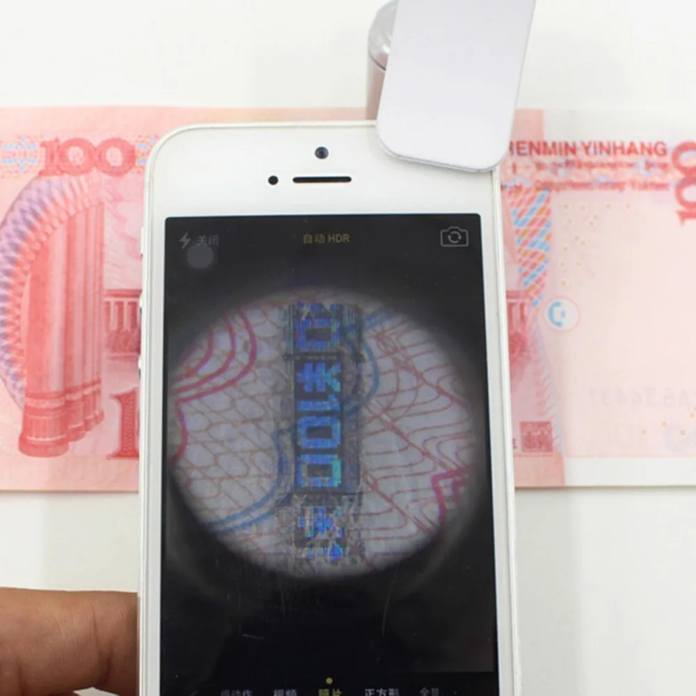 Xinxiang Ручной 60X увеличительное стекло с мини портативный клип светодиодный