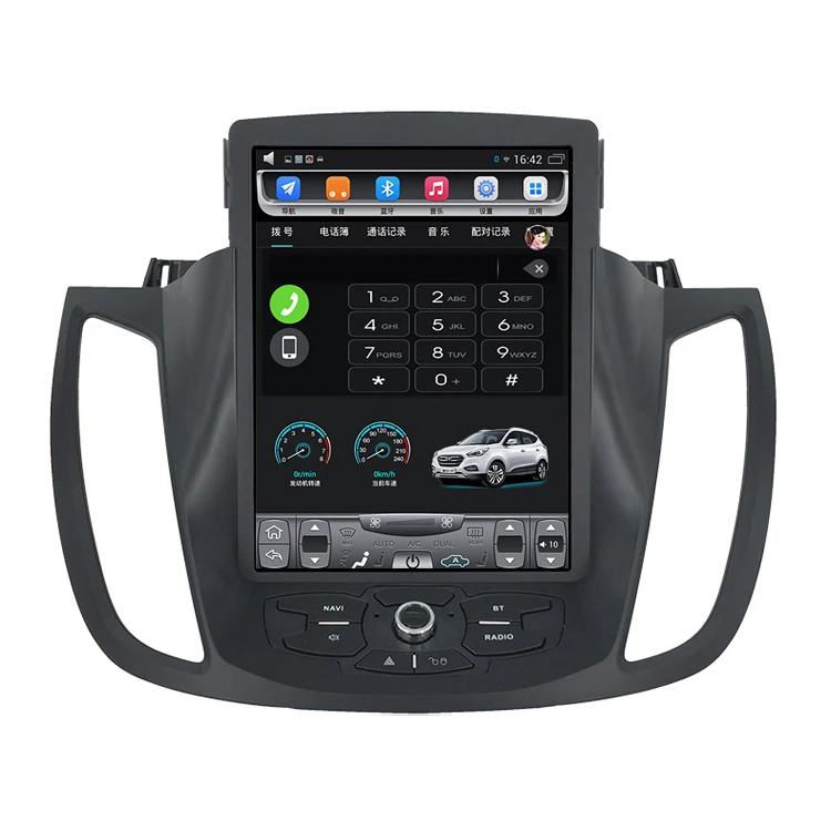 2013 2017 Новый Kuga Escape вертикальный сенсорный экран 10 4 дюйма Android автомобильный GPS