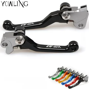 

Motocross Dirt bike Pit bike CNC Pivot Foldable Clutch Brake Lever For HONDA CRF450R CRF 450R CRF 450 R 2004 2005 2006