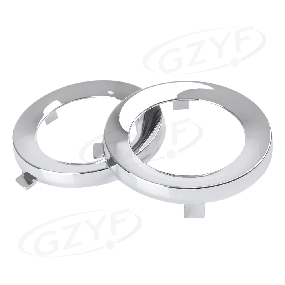 

2PCS Driving Fog Light Lamp Cover Trim Ring For Subaru Forester 2009 2010 2011 2012 2013 Chrome 57731SC000
