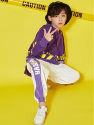 Новинка 2019 года, детский костюм для хип-хоп и уличного танца высокого качества модный костюм для мальчиков, хип-хоп красивая детская одежда