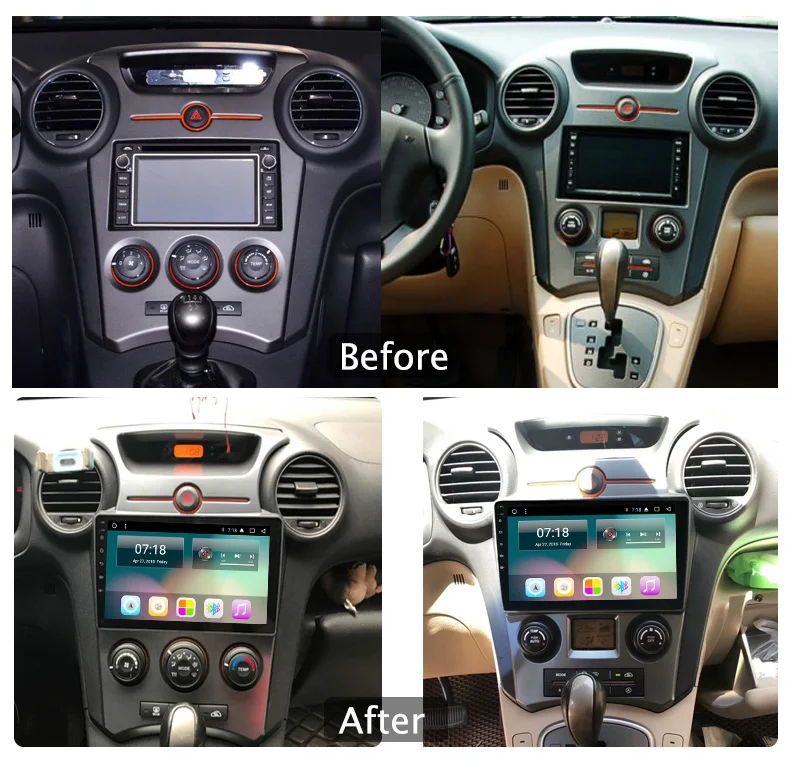 Cheap 9" 2.5D IPS Android 8.1 Car DVD GPS Player For Kia Carens 2007 2008 2009 2010 2011 Car Radio Stereo Head Unit with Navigation 4