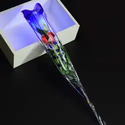 1 шт. светодиодный светящийся имитация цветка розы светящийся вечный цветок домашний deoccates