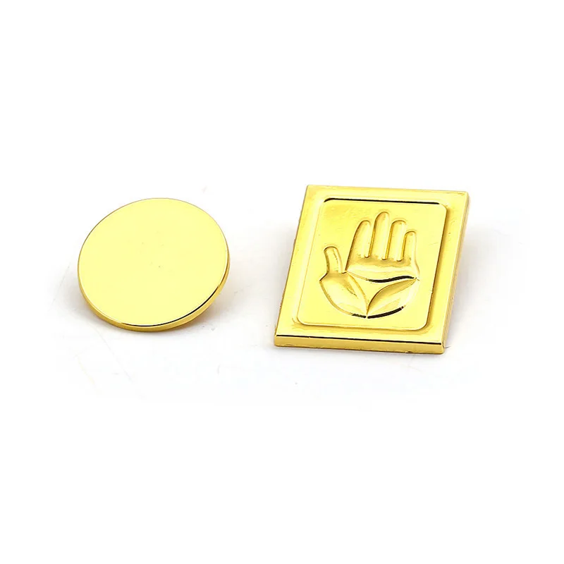 

Anime JOJOS BIZARRE ADVENTURE Brooches Kujo Jotaro Hat Pins Star Platinums Brooch Metal Jewelry Men Women Gift Set Gold Color