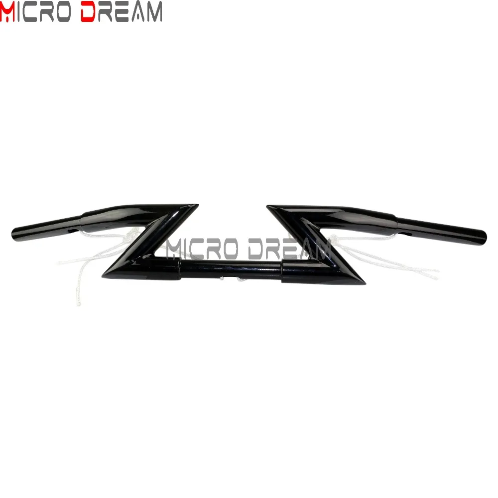 Руль для мотоцикла 1 "Z Bars 25 мм дюйм настраиваемый руль Dag Bar Harley Sportster Chopper Scrambler