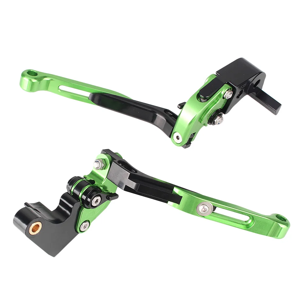 CNC Aluminum Alloy Adjustable Foldable Folding Extendable Brake Clutch Levers Set for Yamaha YZF R1 2004-2008 & R6 2005-2016 & R6S CA 2006 & EU 2006-2007