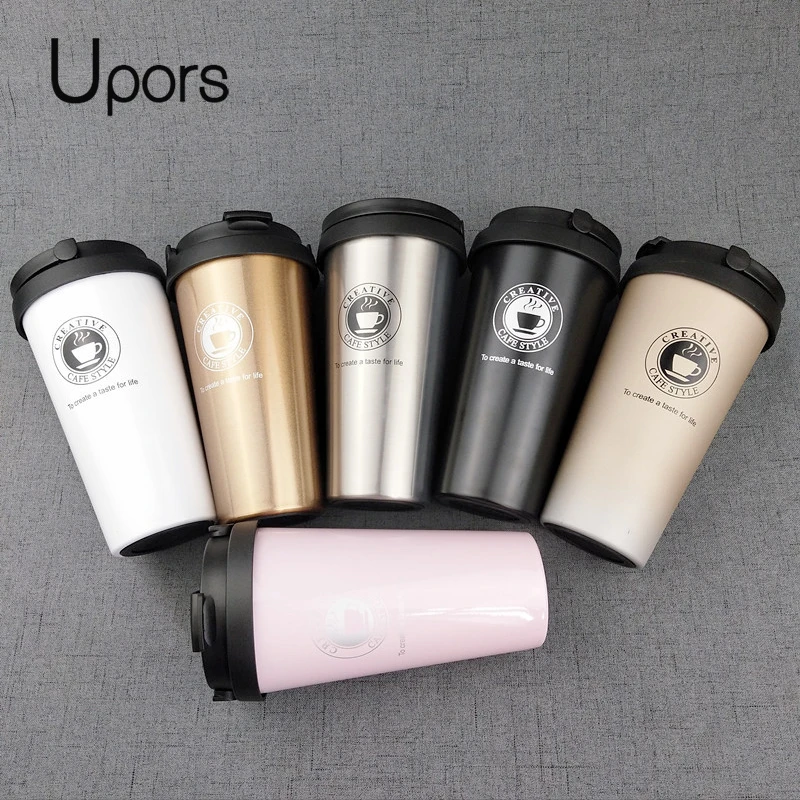 Stainless Steel Mug Cup Insulated Travel Double Wall Tumbler Coffee Tea Drinking