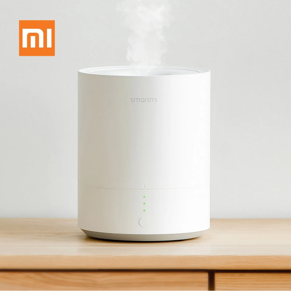 Original Xiaomi Smartmi Humidifier Tabletop Mist 2.25L Ultrasonic Wave Air Purifying Air-conditioned Office household | Бытовая техника