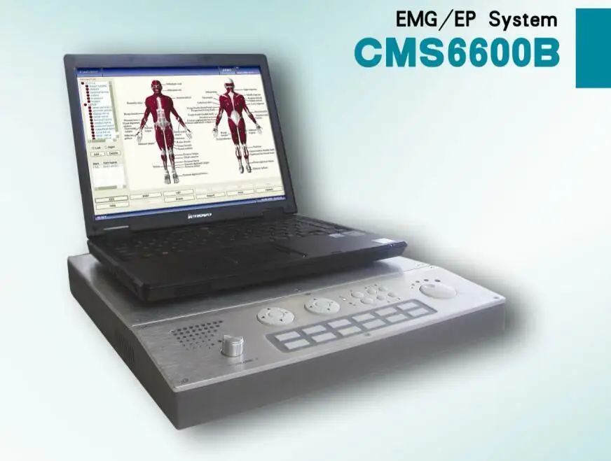CONTEC CMS6600B EMG машина/EP система нерв мышечная биоэлектроэнергия вызванный потенциал