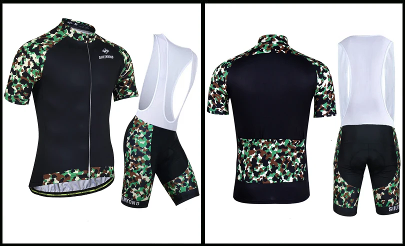 SIILENYOND Pro Team Велоспорт Джерси Набор Майо Ciclismo короткий рукав летний Быстросохнущий Мужской MTB горный велосипед велосипедный комбинезон