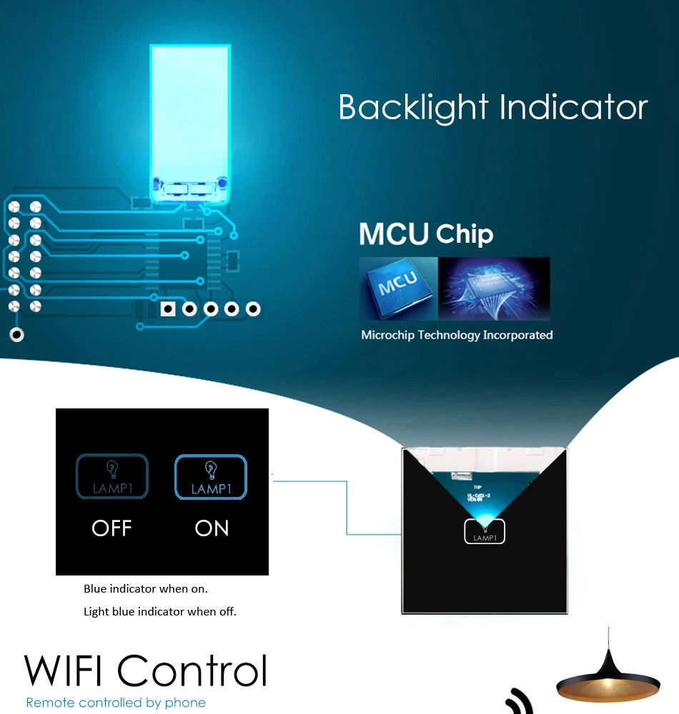 Горячая Wi-Fi Регулирование яркости переключатель Wallpad белый стеклянный светодиодный шлюз приложение беспроводной wifi 3 Банды сенсорный диммер выключатель света