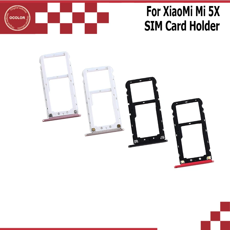 Ocolor для Xiaomi Mi 5x слот sim карты лоток карт SD Держатель адаптер сборка Запчасти