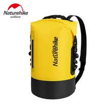 Naturehike водонепроницаемый рюкзак 20л 30л 40л ПВХ мешок, комбинированный сухой влажный водонепроницаемый плавательный пляж сумка