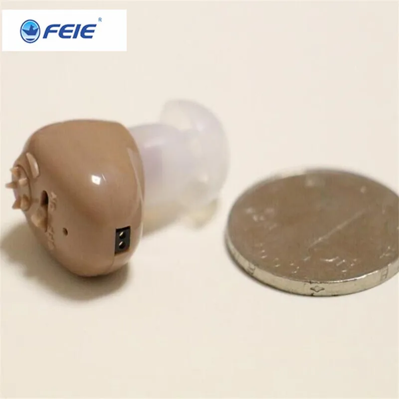  Micro Hearing Aid Rechargeable Invisible Amplifier Adjustable Tone In Ear Sound Voice Amplifier Amp
