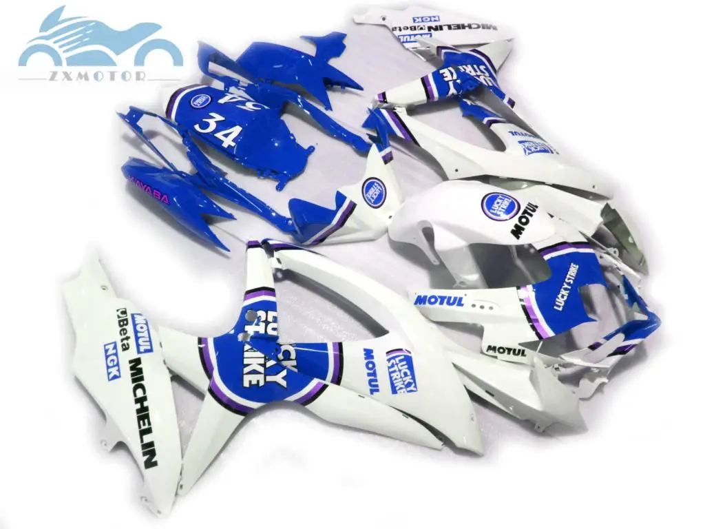 Обновленный полный комплект обтекателей для SUZUKI 2008 2009 2010 GSXR600 750 08 10 K8 GSXR 600 K9
