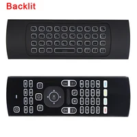 Backlit 2.4GHz Wireless Mouse Keyboard Gyroscope Air Fly Mouse Sense Motion Remote Control Keyboard for Mac Android TV Windows 