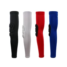 Volleyball Arm Sleeves for Basketball Running Sport Lengthen Eslastic Elbow Pads Protector Arm Warmer Breathable Elbow Support