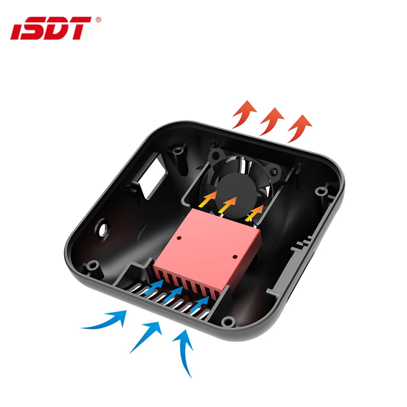 Оригинальный iSDT Q6 PRO 300 Вт 14A lite 200 8A Карманный аккумулятор зарядное устройство для