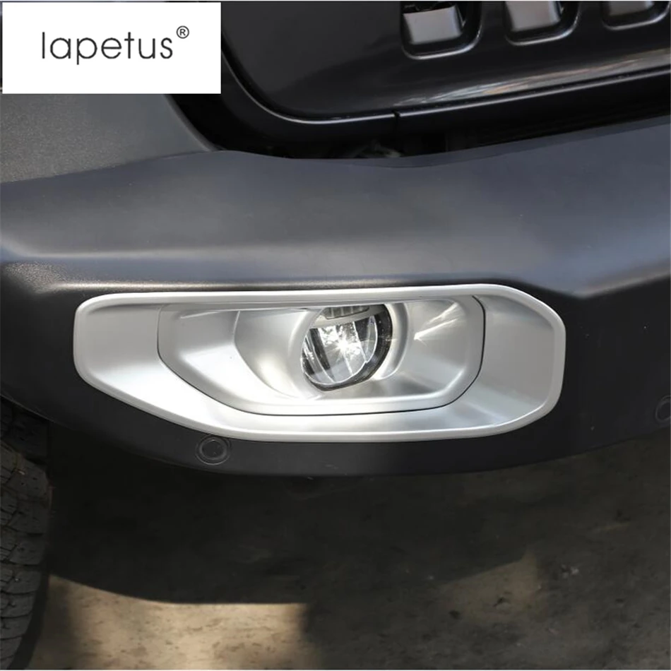 Аксессуары Lapetus для Jeep Wrangler JL 2018 2019 2020 передняя фара противотуманная рамка