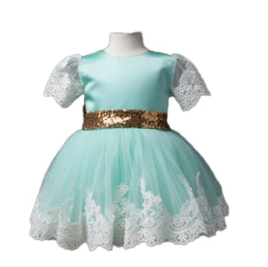 Toddler Baby Girls princess Dresses Flower Tutu Wedding Party short